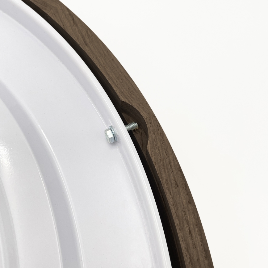 Brilagi - LED loftlampe CARVALHO 4xE27/60W/230V eg valnød Ø 57,5 cm