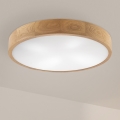 Brilagi - LED Loftlampe CARVALHO 4xE27/60W/230V egetræ pr. 57,5 cm