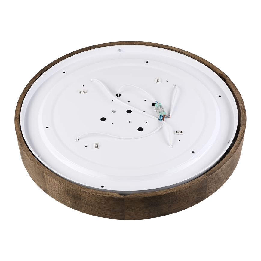 Brilagi - LED Loftlampe CARVALHO 4xE27/60W/230V valnød ø 57,5 cm