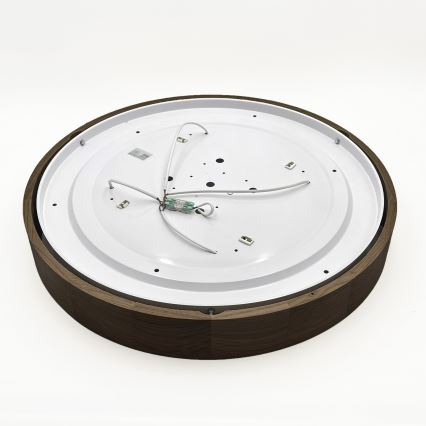 Brilagi - LED Loftlampe CARVALHO 4xE27/60W/230V valnød ø 57,5 cm