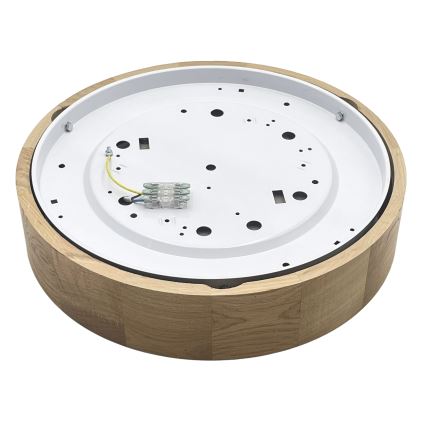 Brilagi - LED loftlampe CARVALHO LED/36W/230V egetræ Ø 37,5 cm