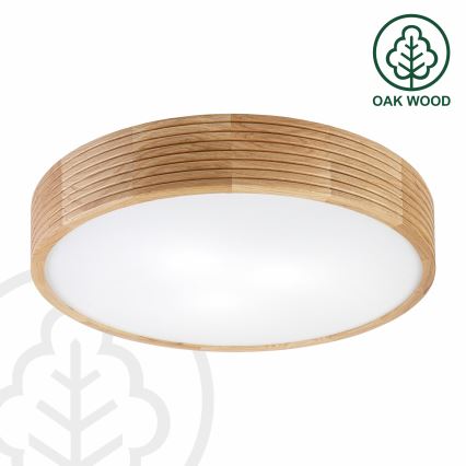 Brilagi - LED loftlampe CARVALHO MODERN 3xE27/60W/230V Ø 47,5 cm eg