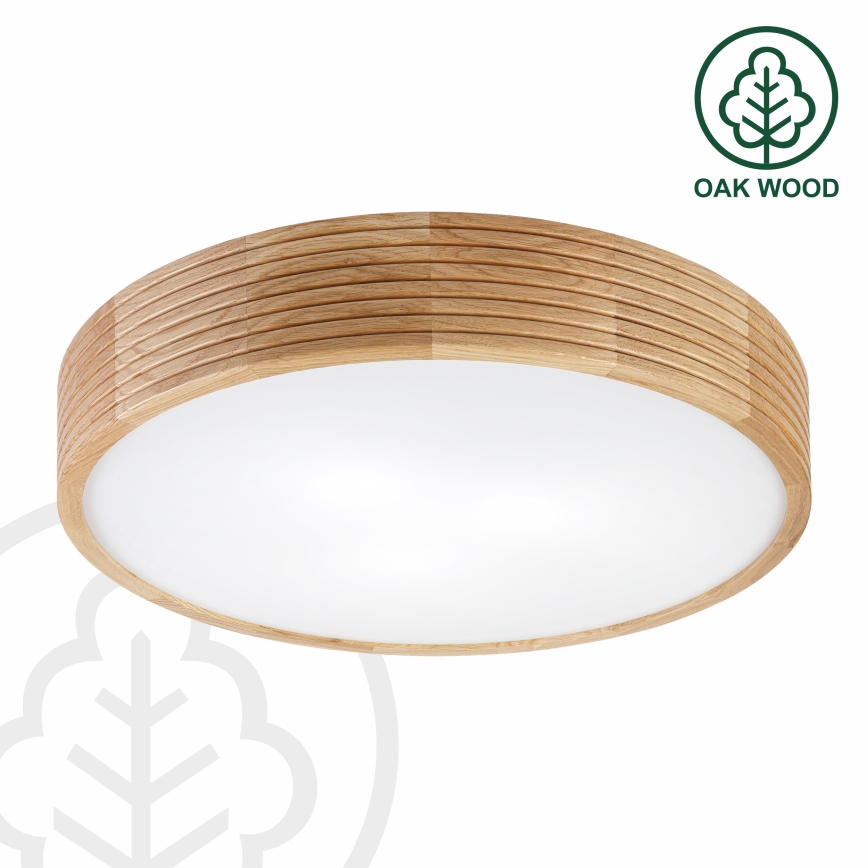 Brilagi - LED loftlampe CARVALHO MODERN 3xE27/60W/230V Ø 47,5 cm eg