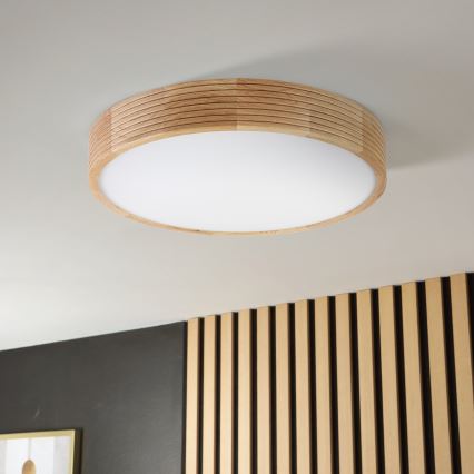 Brilagi - LED loftlampe CARVALHO MODERN 3xE27/60W/230V Ø 47,5 cm eg