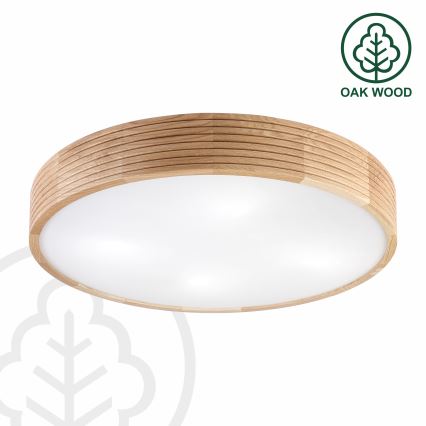 Brilagi - LED loftlampe CARVALHO MODERN 4xE27/60W/230V eg Ø 57,5 cm