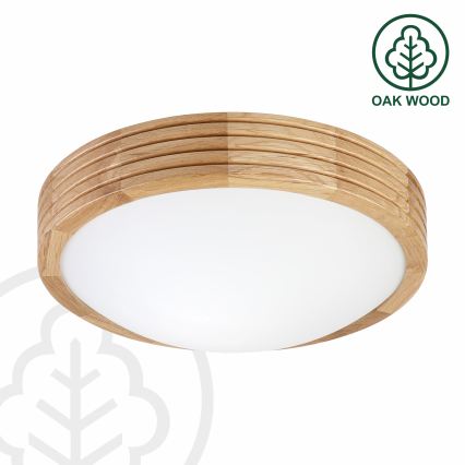 Brilagi - LED-loftlampe CARVALHO MODERN SLIM 1xE27/60W/230V Ø 27,5 cm eg