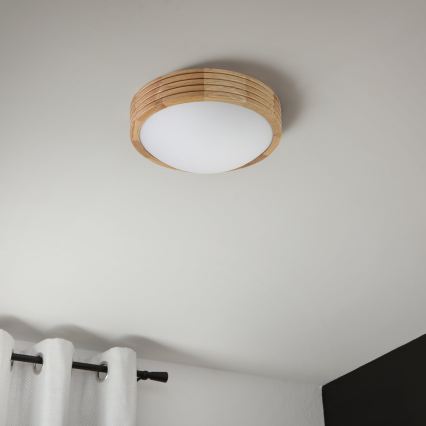 Brilagi - LED-loftlampe CARVALHO MODERN SLIM 1xE27/60W/230V Ø 27,5 cm eg