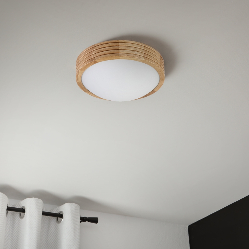 Brilagi - LED-loftlampe CARVALHO MODERN SLIM 1xE27/60W/230V Ø 27,5 cm eg