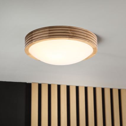 Brilagi - LED-loftlampe CARVALHO MODERN SLIM 1xE27/60W/230V Ø 27,5 cm eg