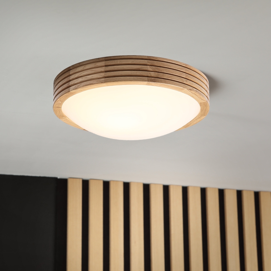 Brilagi - LED-loftlampe CARVALHO MODERN SLIM 1xE27/60W/230V Ø 27,5 cm eg