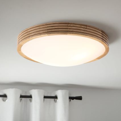 Brilagi - LED loftlampe CARVALHO MODERN SLIM 2xE27/60W/230V Ø 37,5 cm eg