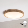 BRILAGI - LED loftlampe CARVALHO MODERN SLIM 3xE27/60W/230V Ø 47,5 cm eg