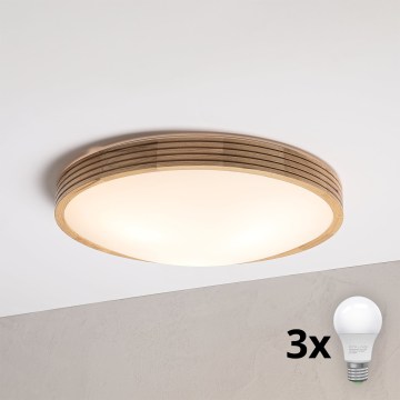 Brilagi - LED loftlampe CARVALHO MODERN SLIM 3xE27/60W/230V Ø 47,5 cm eg