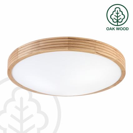 Brilagi - LED-loftlampe CARVALHO MODERN SLIM, 3 x E27/60W/230V, Ø 47,5 cm, eg
