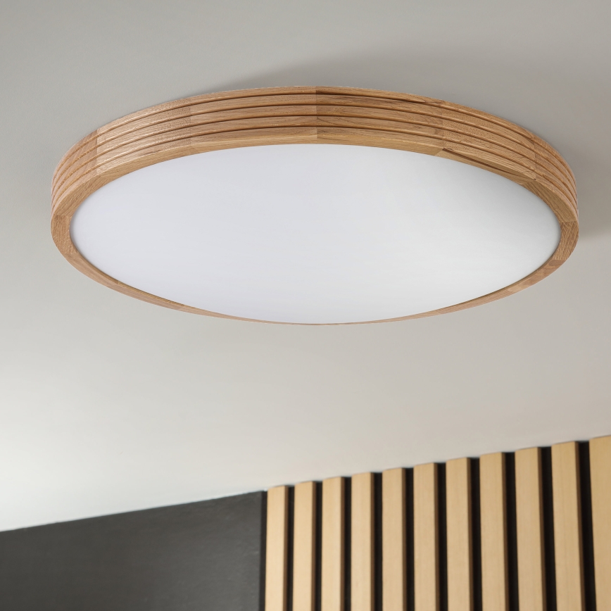 Brilagi - LED-loftlampe CARVALHO MODERN SLIM, 3 x E27/60W/230V, Ø 47,5 cm, eg
