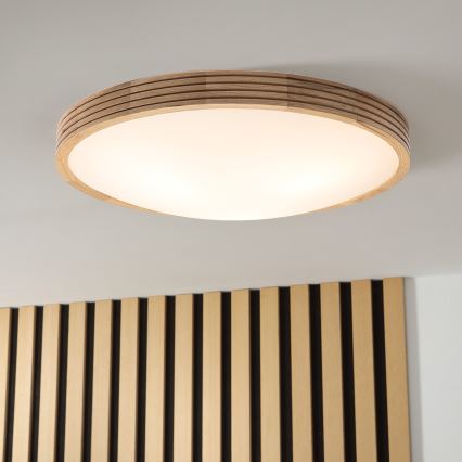 Brilagi - LED-loftlampe CARVALHO MODERN SLIM, 3 x E27/60W/230V, Ø 47,5 cm, eg