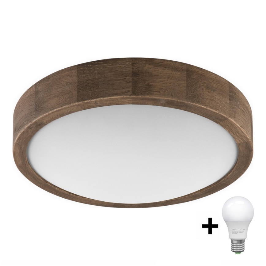 Brilagi - LED loftlampe CARVALHO SLIM 1xE27/60W/230V eg diameter 27 cm