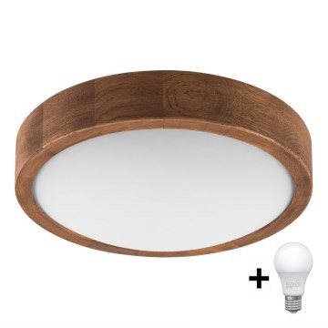 Brilagi - LED loftlampe CARVALHO SLIM 1xE27/60W/230V eg kirsebær diameter 27 cm