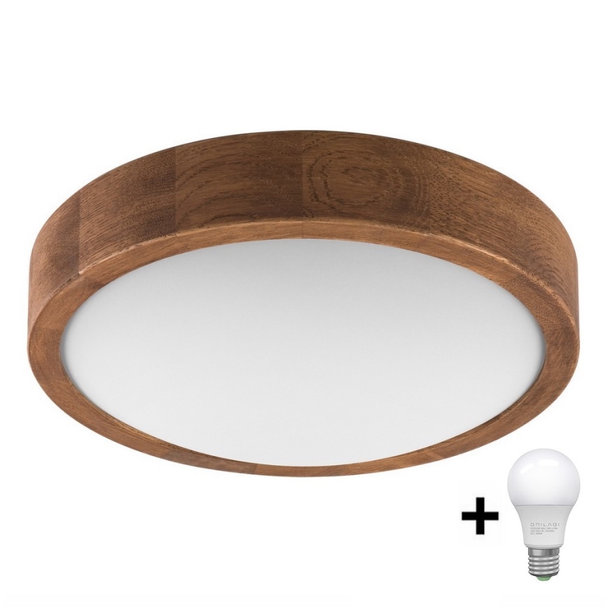 Brilagi - LED loftlampe CARVALHO SLIM 1xE27/60W/230V eg kirsebær diameter 27 cm