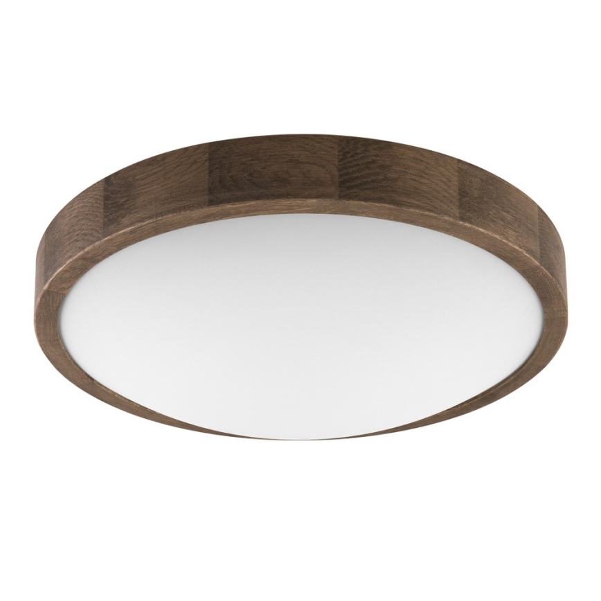 BRILAGI - LED loftlampe CARVALHO SLIM 2xE27/15W/230V eg/valnød Ø 37 cm