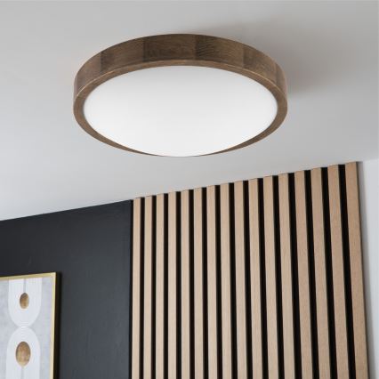 Brilagi - LED Loftlampe CARVALHO SLIM 2xE27/60W/230V eg diameter 37 cm