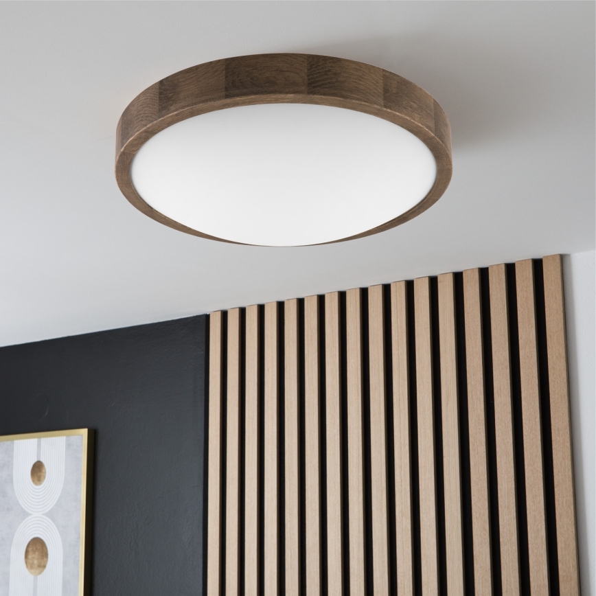 Brilagi - LED Loftlampe CARVALHO SLIM 2xE27/60W/230V eg diameter 37 cm