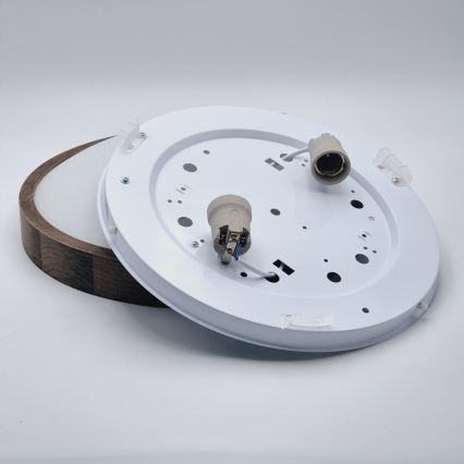 Brilagi - LED Loftlampe CARVALHO SLIM 2xE27/60W/230V eg diameter 37 cm
