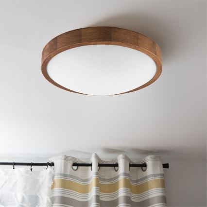 Brilagi - LED loftlampe CARVALHO SLIM 2xE27/60W/230V eg kirsebær diameter 37 cm