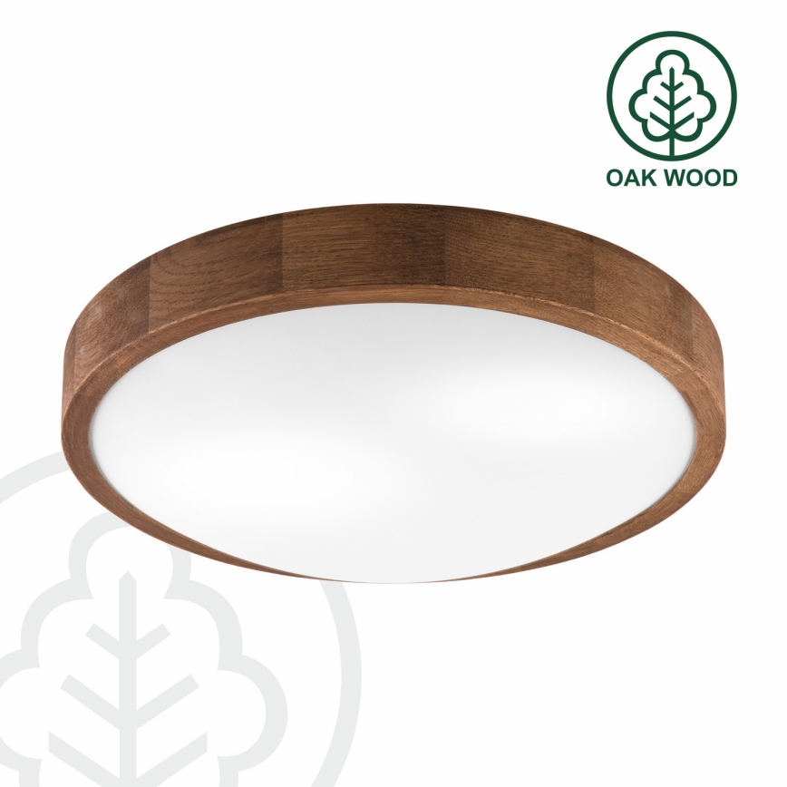 Brilagi - LED loftlampe CARVALHO SLIM 2xE27/60W/230V eg kirsebær diameter 37 cm