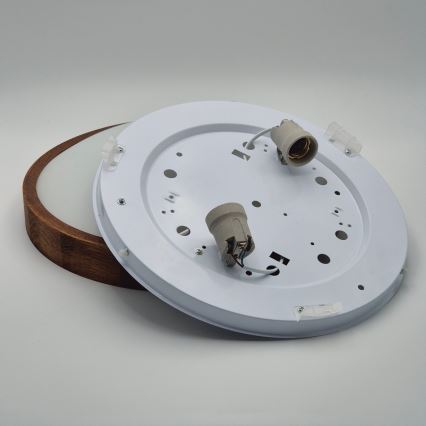 Brilagi - LED loftlampe CARVALHO SLIM 2xE27/60W/230V eg kirsebær diameter 37 cm