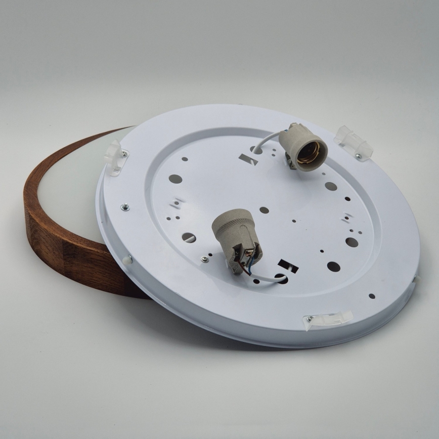 Brilagi - LED loftlampe CARVALHO SLIM 2xE27/60W/230V eg kirsebær diameter 37 cm
