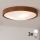 Brilagi - LED loftlampe CARVALHO SLIM 3xE27/15W/230V eg/kirsebær Ø 47 cm