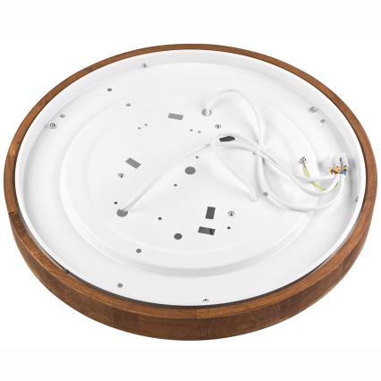 Brilagi - LED loftlampe CARVALHO SLIM 3xE27/15W/230V eg/kirsebær Ø 47 cm