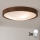 Brilagi - LED loftlampe CARVALHO SLIM 3xE27/15W/230V eg/valnød Ø 47 cm