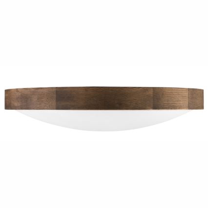 Brilagi - LED loftlampe CARVALHO SLIM 3xE27/15W/230V eg/valnød Ø 47 cm