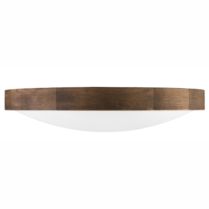 Brilagi - LED loftlampe CARVALHO SLIM 3xE27/15W/230V eg/valnød Ø 47 cm
