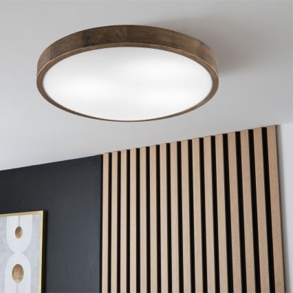 Brilagi - LED Loftlampe CARVALHO SLIM 3xE27/60W/230V eg diameter 47 cm