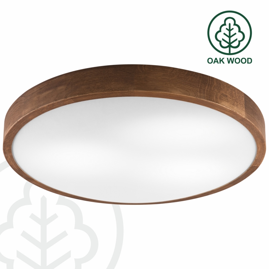 Brilagi - LED loftlampe CARVALHO SLIM 3xE27/60W/230V eg kirsebær diameter 47 cm