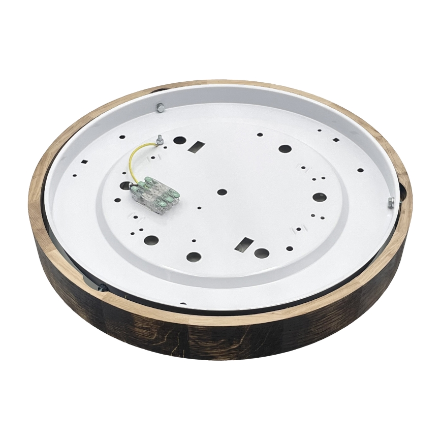 Brilagi - LED loftlampe CARVALHO SLIM SMOKEY LED/36W/230V eg Ø 47,5 cm