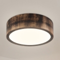 Brilagi - LED loftlampe CARVALHO SMOKEY LED/20W/230V eg Ø 27,5 cm