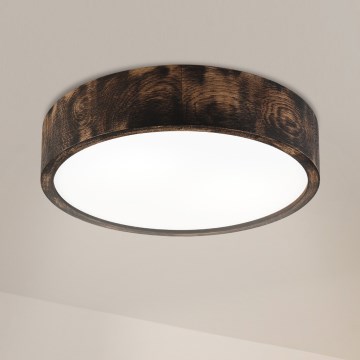 Brilagi - LED loftlampe CARVALHO SMOKEY LED/36W/230V eg Ø 37,5 cm