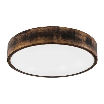 Brilagi - LED-loftlampe CARVALHO SMOKEY LED/36W/230V eg Ø 47,5 cm