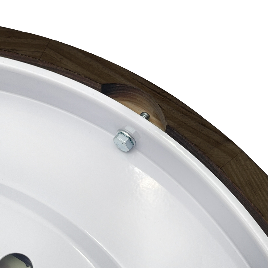 Brilagi - LED-loftlampe CARVALHO SMOKEY LED/36W/230V eg Ø 47,5 cm