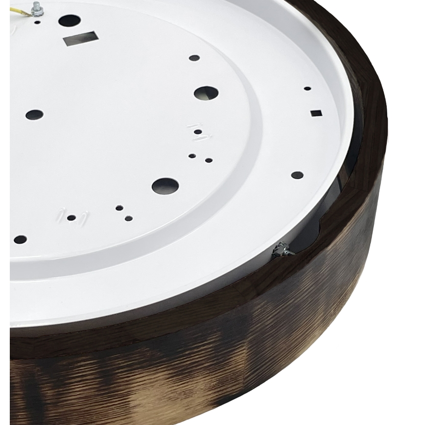 Brilagi - LED-loftlampe CARVALHO SMOKEY LED/36W/230V eg Ø 47,5 cm