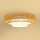 Brilagi - LED loftlampe CEDAR LUNETA LED/26W/230V beige/brun/cremefarvet