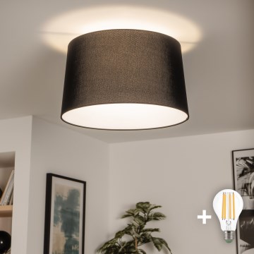 Brilagi - LED loftlampe CERIA 1xE27/40W/230V Ø 45 cm sort