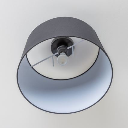 Brilagi - LED loftlampe CERIA 1xE27/40W/230V Ø 45 cm sort