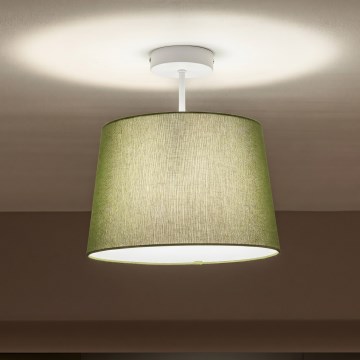 Brilagi - LED loftlampe CERIA 1xE27/60W/230V Ø 30 cm hvid/grøn