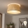 Brilagi - LED loftlampe CERIA, påmonteret, 1xE27/40W/230V, Ø 50 cm, beige