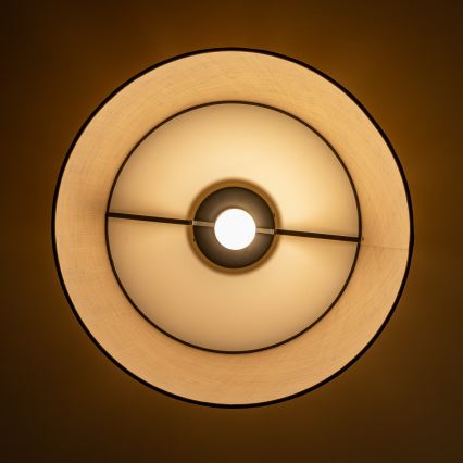 Brilagi - LED loftlampe CERIA, påmonteret, 1xE27/40W/230V, Ø 50 cm, beige